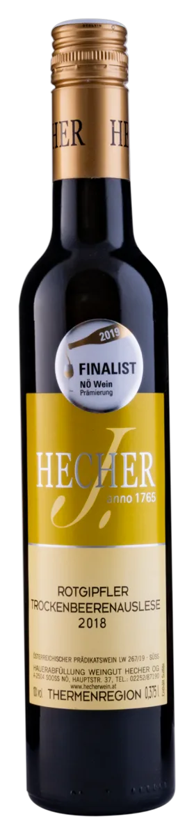 Rotgipfler Trockenbeerenauslese (TBA) 2018