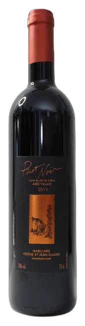 Pinot noir AOC Valais - Fût de chêne