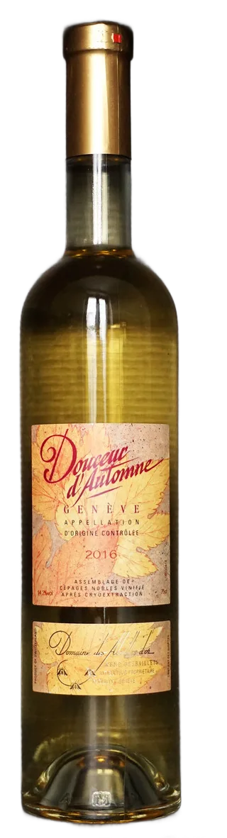 DOUCEUR D'AUTOMNE, vin doux