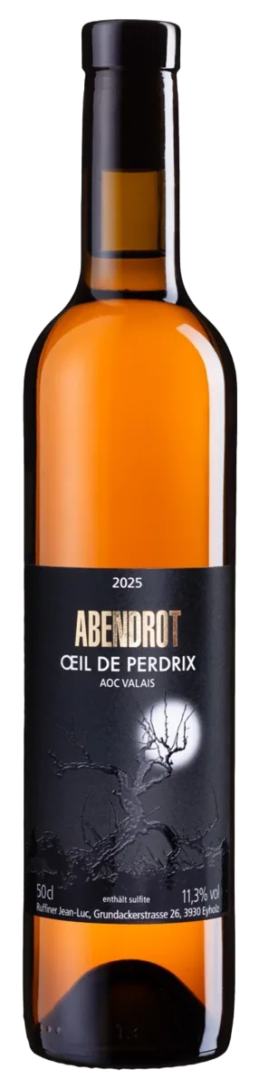 Abendrot Œil de Perdrix AOC Valais 50cl