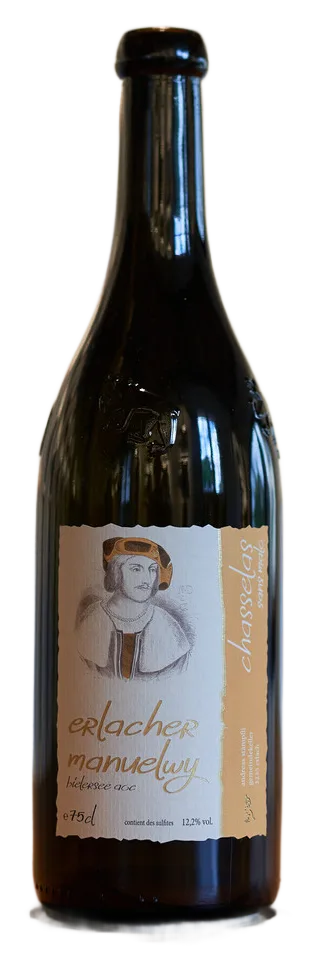 erlacher manuelwy chasselas "sans malo" 2025 75cl (gemeindekellerwein)