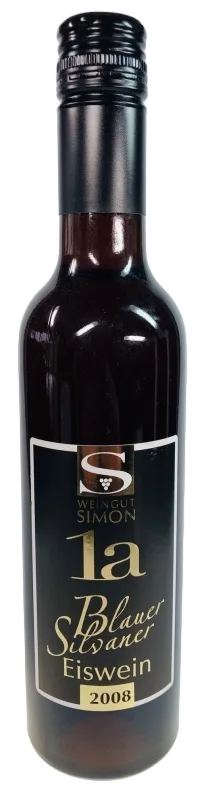2008er Wasserloser Schloßberg Blauer Silvaner Eiswein edelsüss 0,375l