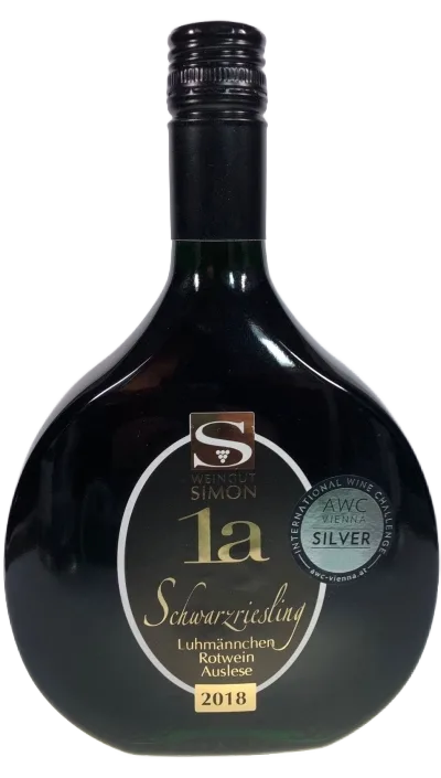 2018er Wasserloser Luhmännchen Schwarzriesling Auslese mild 0,75BB