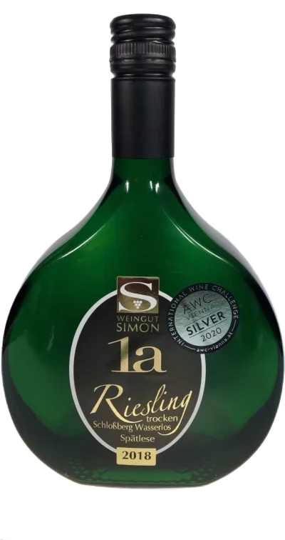 2018er Wasserloser Schloßberg Riesling Spätlese trocken 0,75BB
