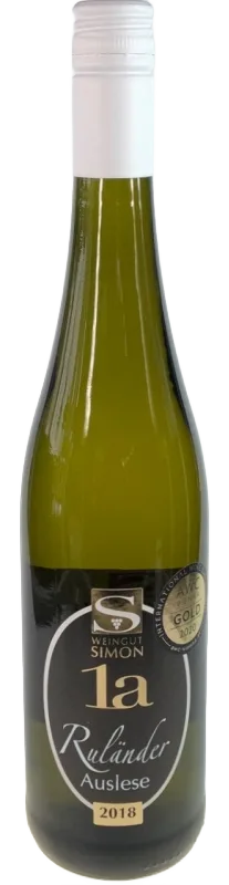 2018er Hörsteiner Abtsberg Ruländer Auslese edelsüss 0,75l