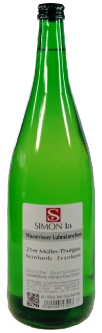 2023er Wasserloser Luhmännchen Müller-Thurgau Qualitätswein 1,0l
