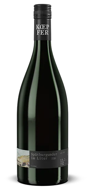 Spätburgunder im Liter