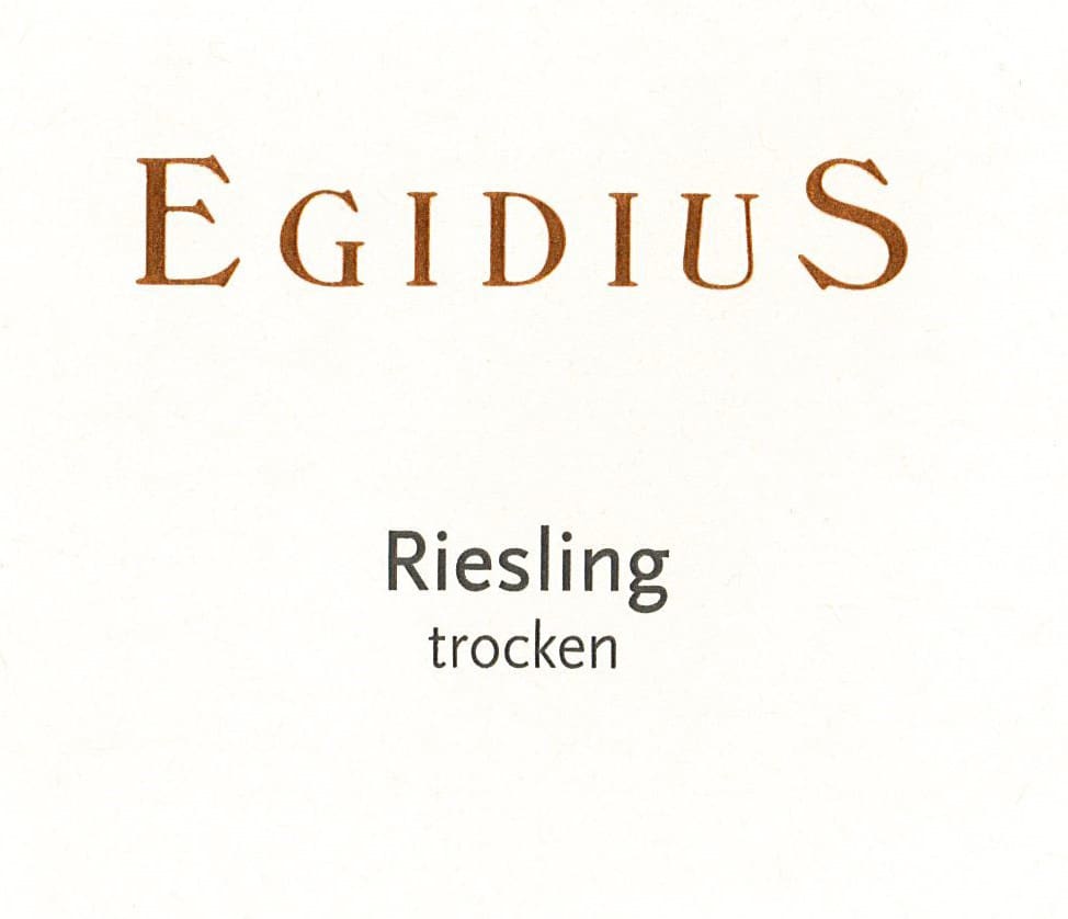 Riesling trocken