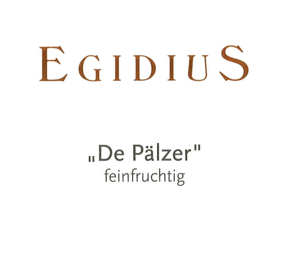 "De PÄLZER" feinfruchtig