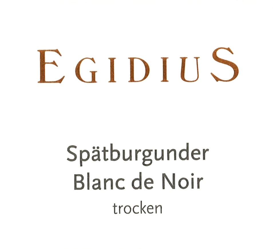 Spätburgunder Blanc de Noir trocken