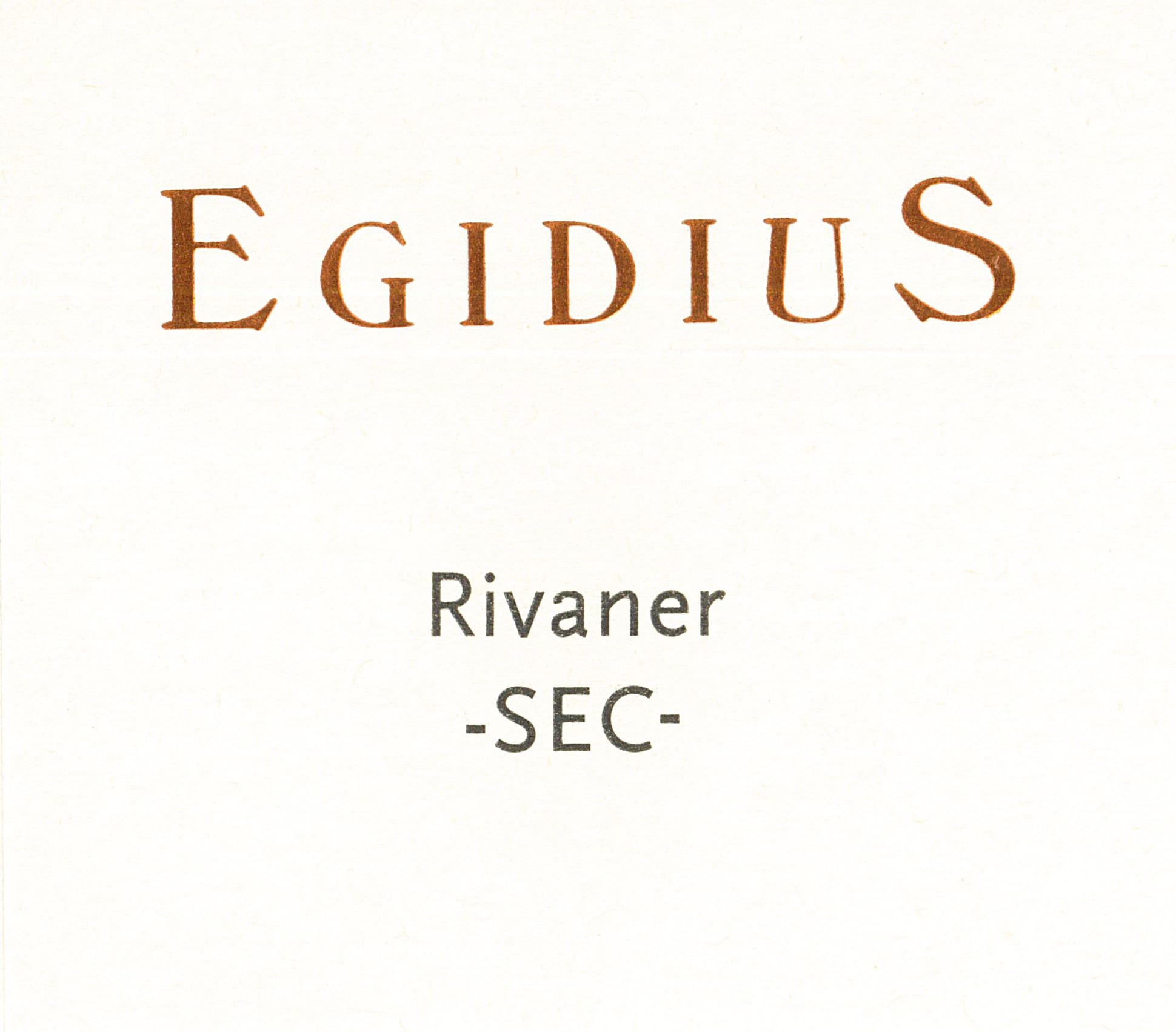 Rivaner -SEC-