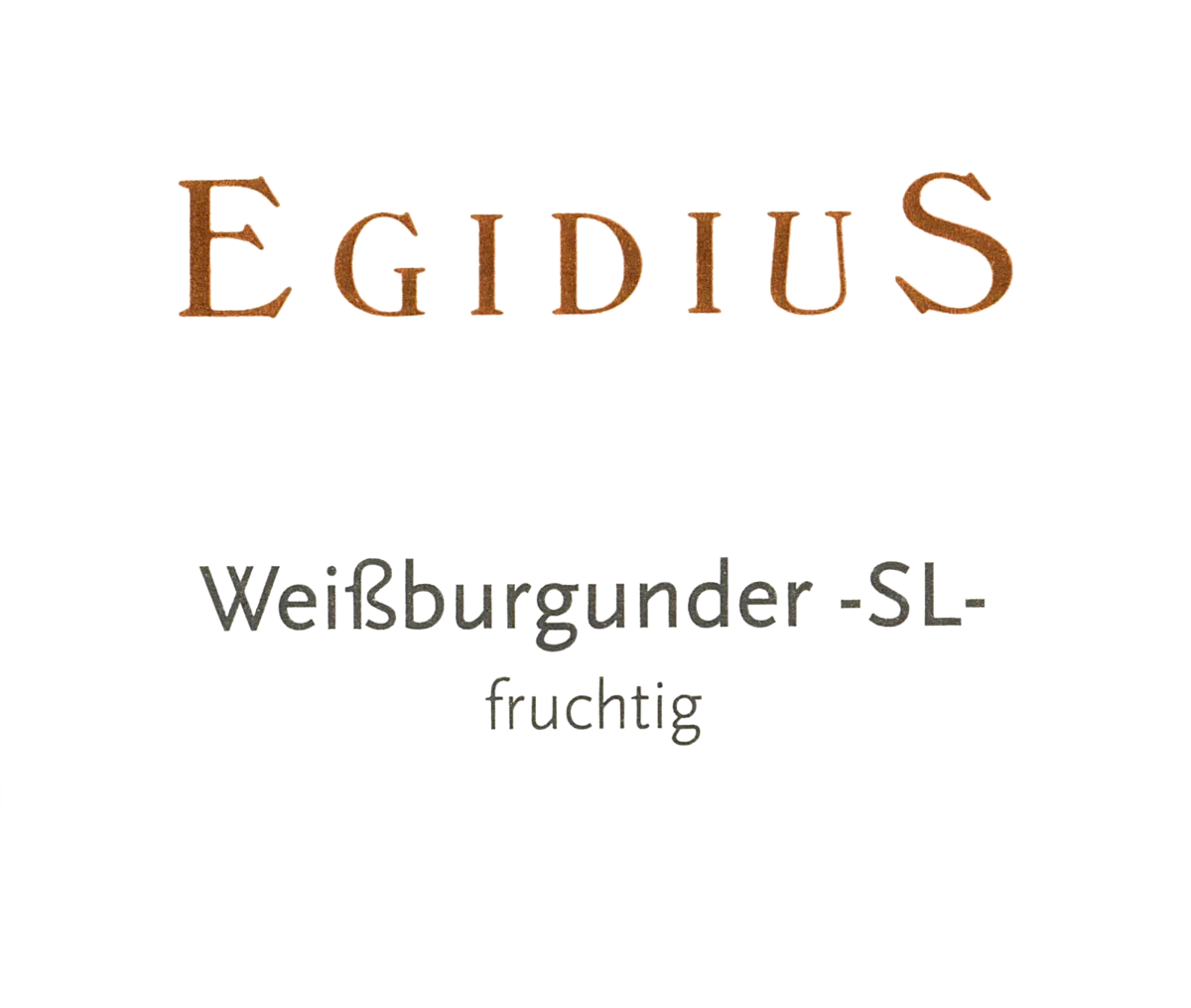 Weißer Burgunder -SL- fruchtig