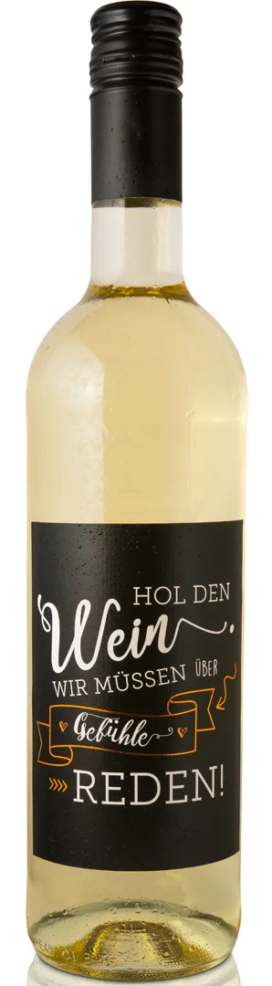 PW 02 Hol den Wein wir müssen über Gefühle reden – weiss