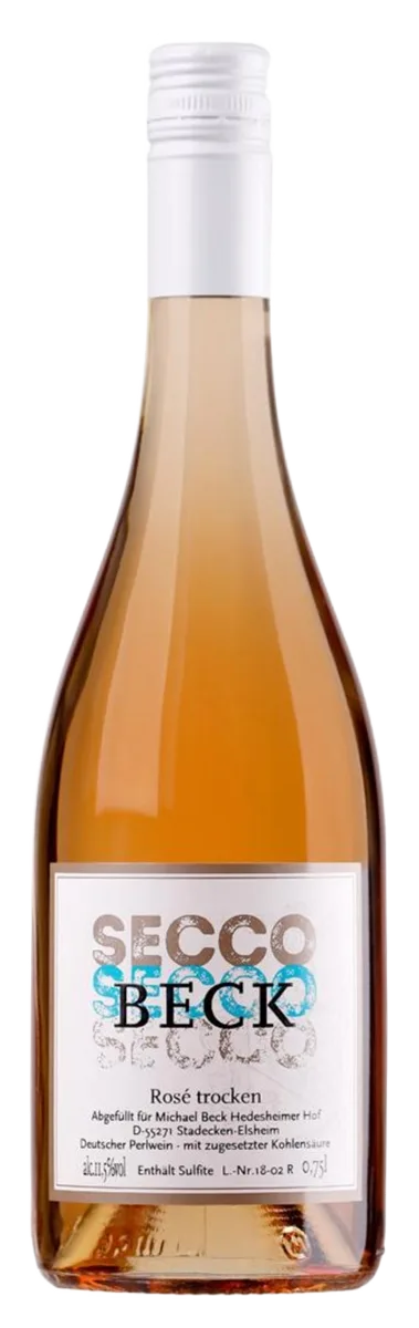 Rosé SECCO Perlwein mit zugesetzter Kohlensäure 0,75 ltr.