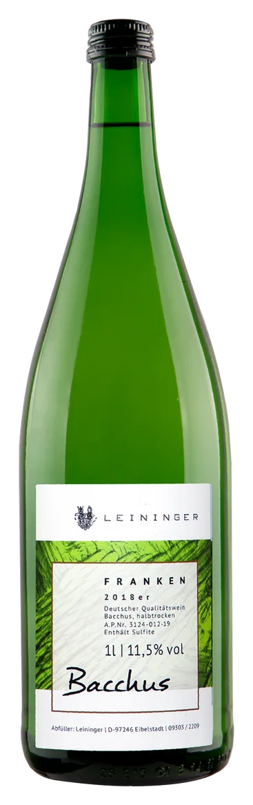 2023 Bacchus Literflasche halbtrocken