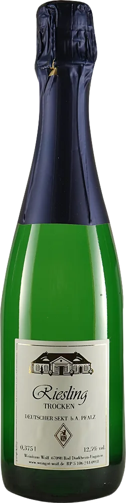SEKT Riesling „halbe Flasche“ TROCKEN 0,375 Liter