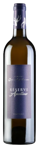 Réserve Apolline 2023 – Blanc sec AOP Gaillac Premières côtes