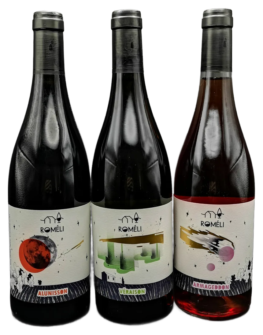 TRIPTYQUE "ROUGE/BLANC/ROSÉ"