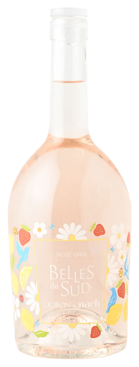 Belles du Sud Rosé Sérigraphie Nach – ÉDITION LIMITÉE