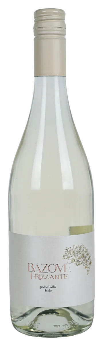 Frizzante Bazové víno – Sýtené víno biele, polosladké