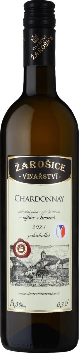 Chardonnay, výběr z hroznů, polosladké, 2024