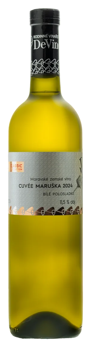 CUVÉE MARUŠKA 2024 Bílé polosladké
