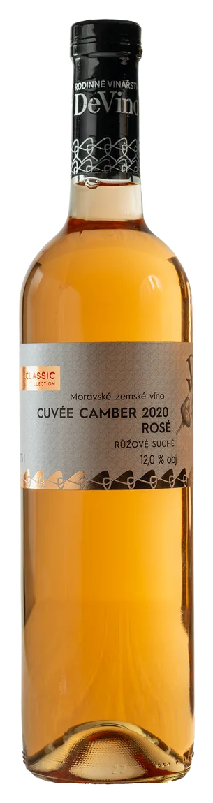 CUVÉE CAMBER ROSÉ 2020 (Merlot+Cabernet Sauvignon) Suché růžové 0,75l