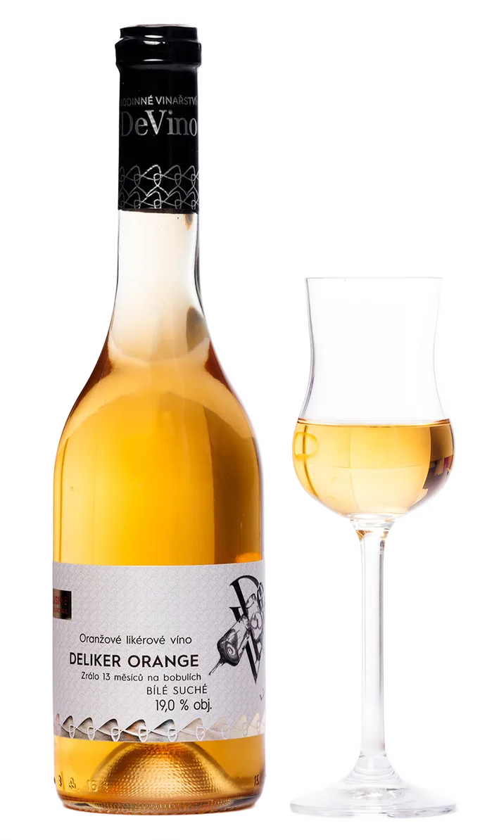 Deliker ORANGE 2016 - oranžové likérové víno