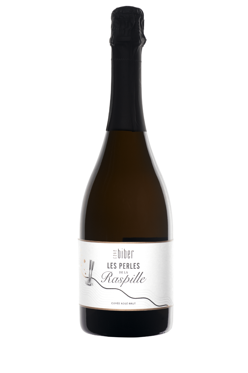 LES PERLES DE LA RASPILLE CUVÉE ROSÉ BRUT 750ml