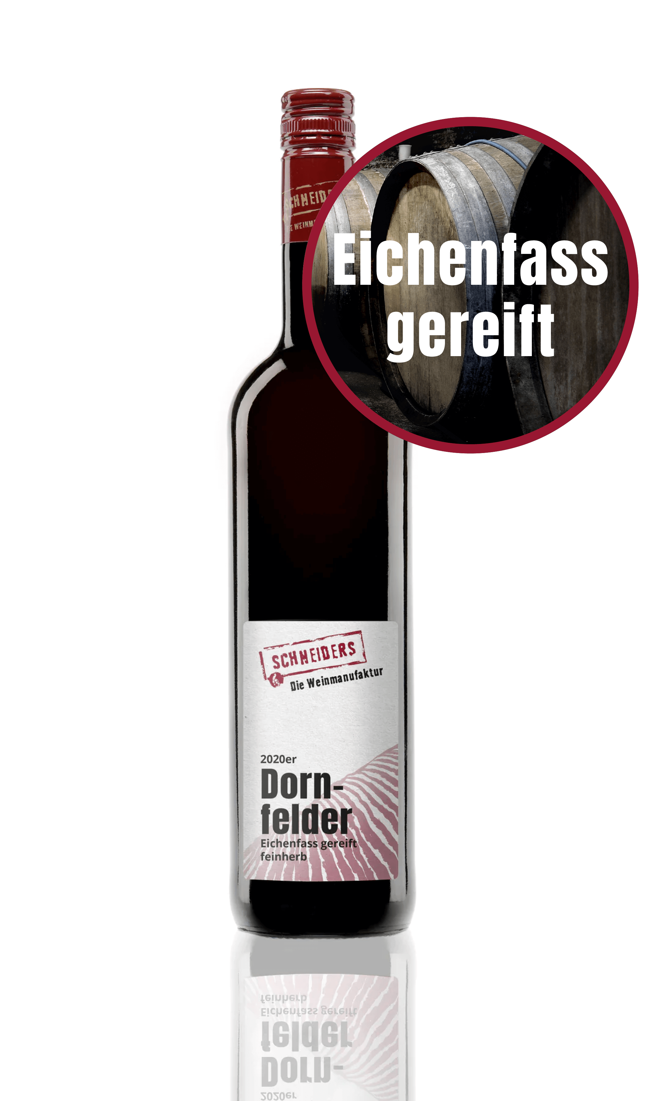 2022er Dornfelder (Eichenfass gereift, feinherb)