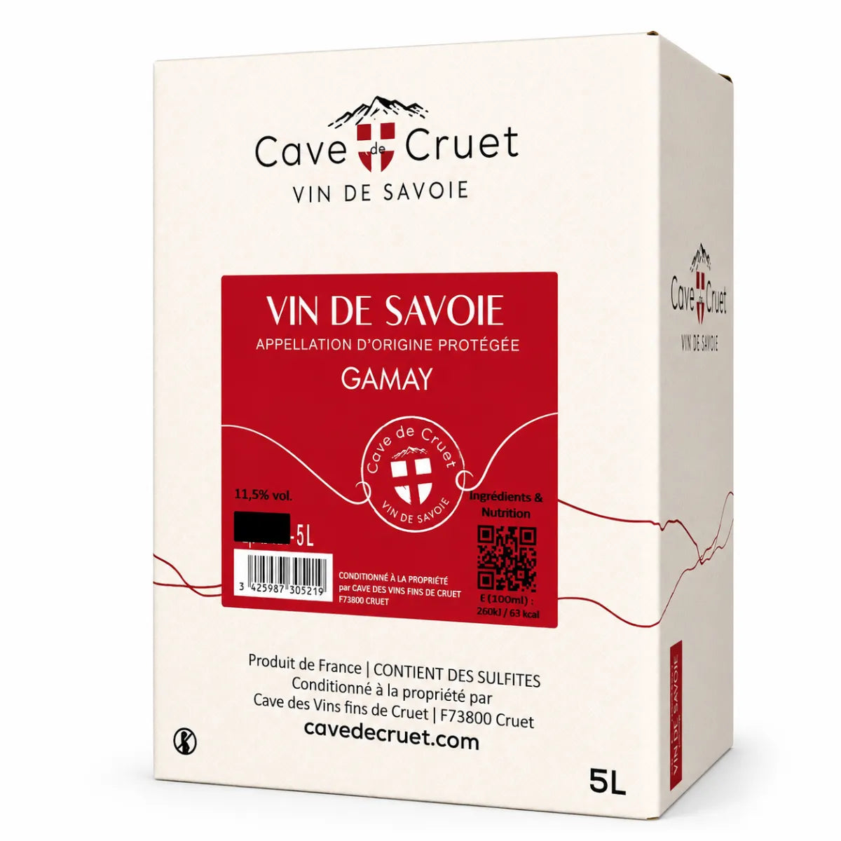 Gamay - Cubi - 5L