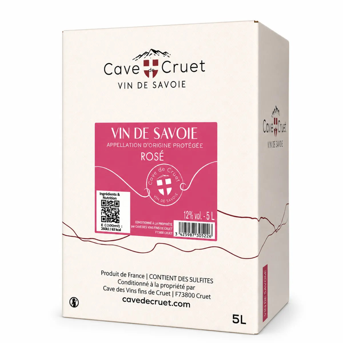 Rosé de Savoie - Cubi - 5L