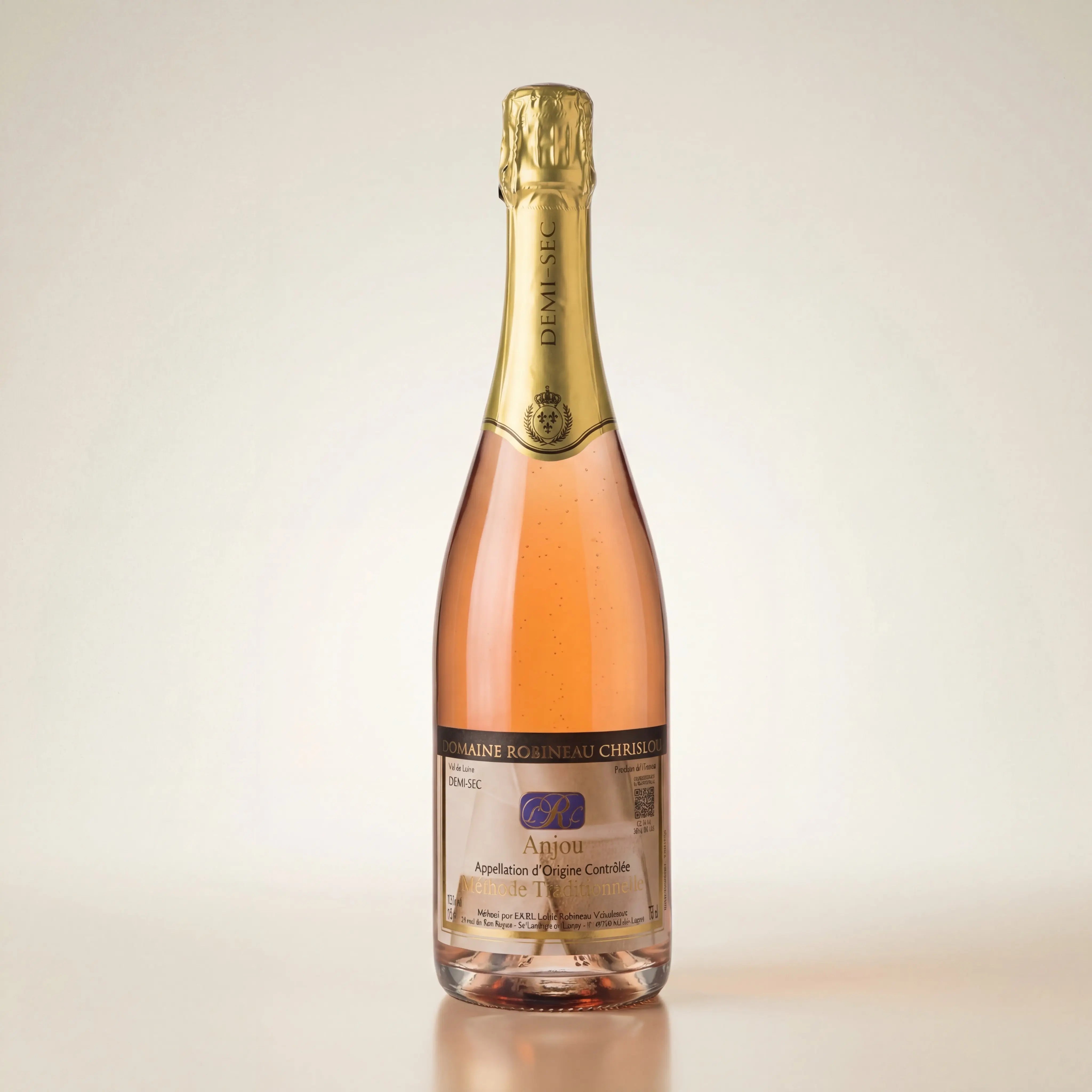 Anjou Mousseux – Rosé Demi-Sec