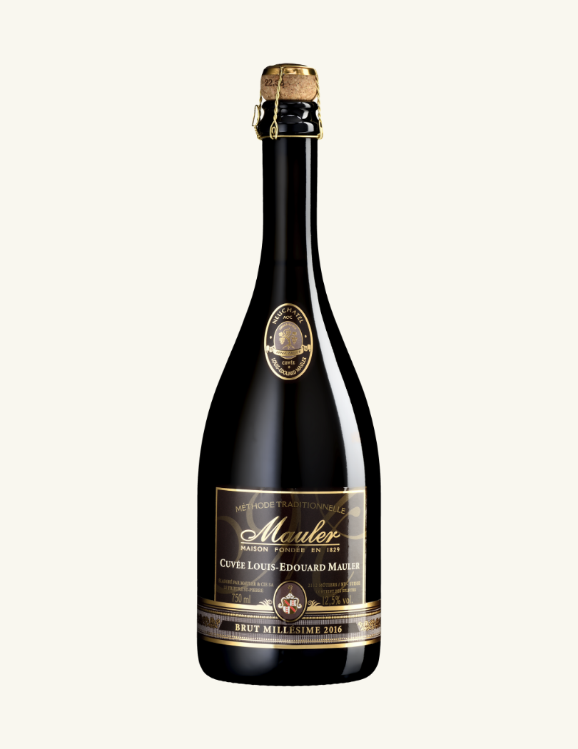 Cuvée Louis-Edouard Mauler 2016 Brut AOC Neuchâtel - avec étui