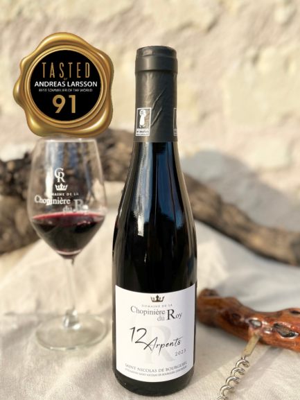 Cuvée 12 Arpents 2025 - Vin Saint Nicolas de Bourgueil - Carton 12 Demi-Bouteilles