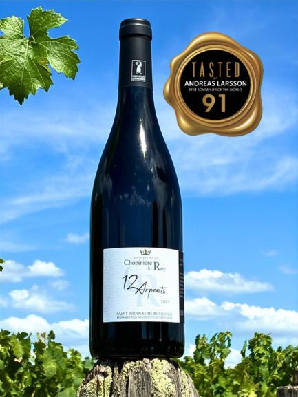 Cuvée 12 Arpents 2025 - Vin Saint Nicolas de Bourgueil - Carton 6 Bouteilles
