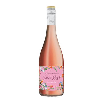 BLÜTENTRAUM Secco Rosé - Perlwein mit zugesetzter Kohlensäure Rosé