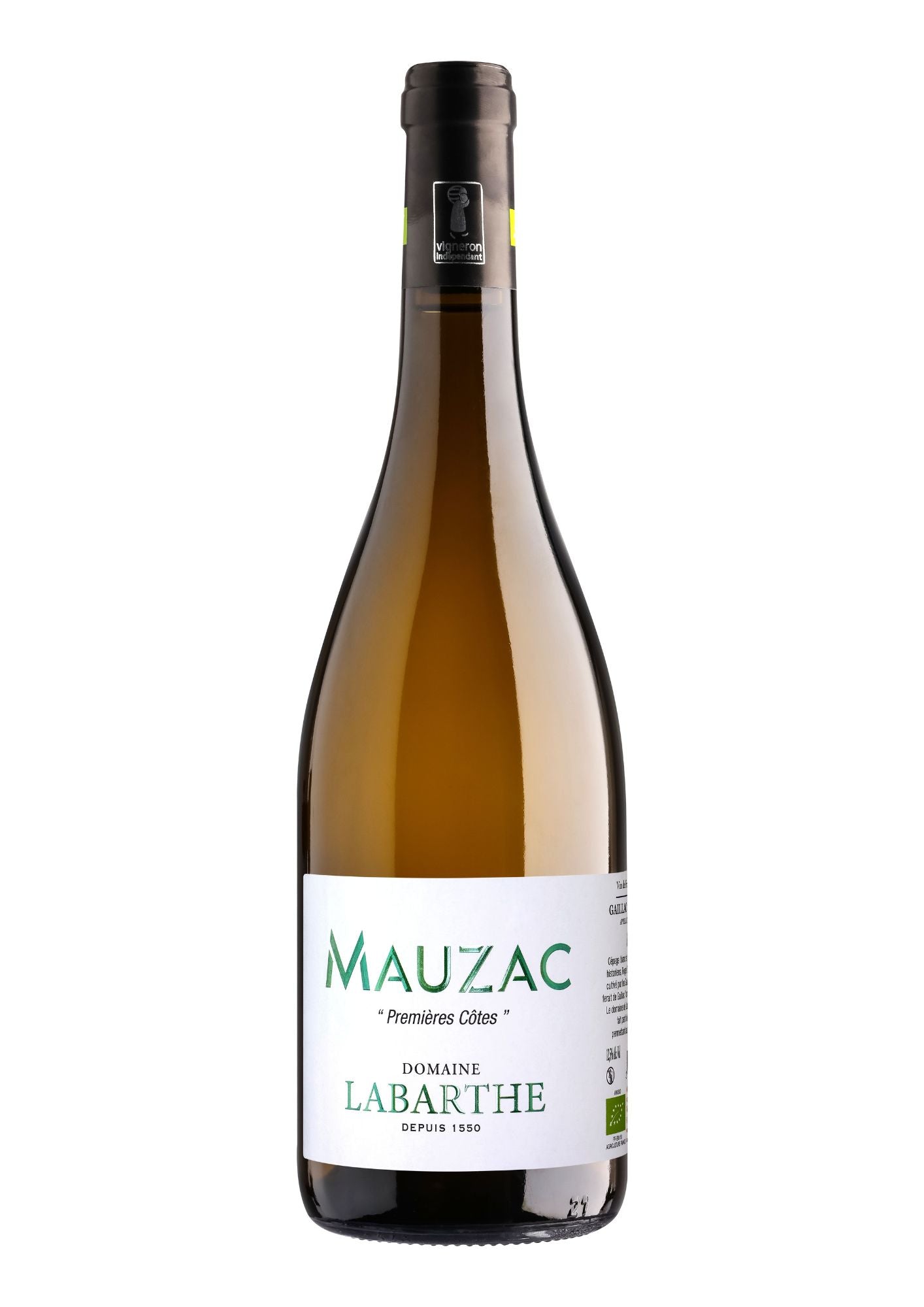 Magnum 1.5L Premières Côtes - Gaillac AOC Sec Bio - Domaine de Labarthe