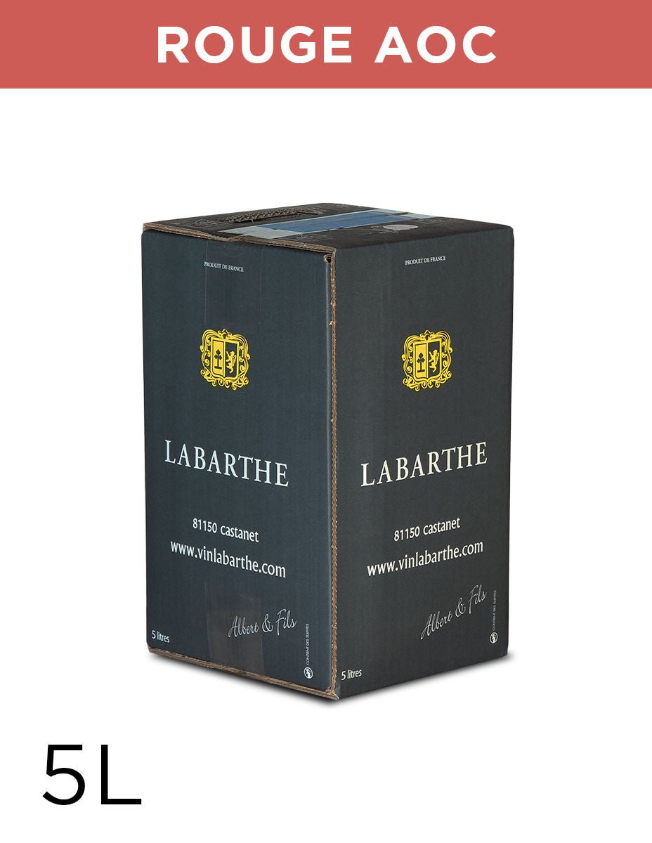 Vin rouge Gaillac AOC 12,5° 5L