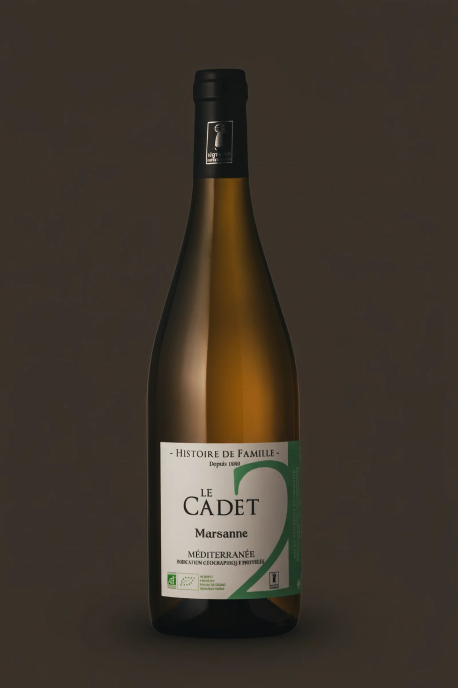 Le Cadet | Vin blanc bio IGP Méditerranée