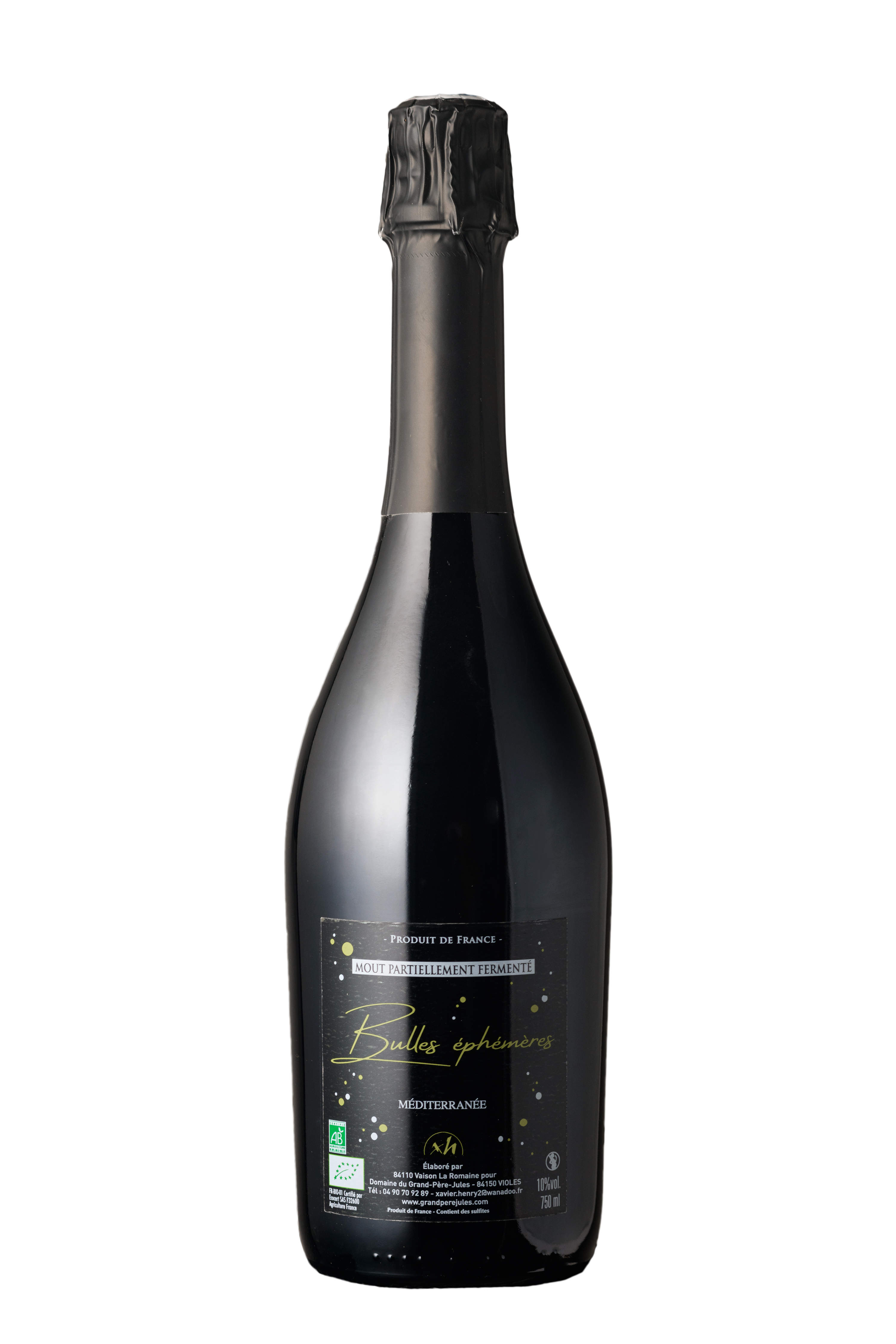 Bulles éphémères | Vin rouge pétillant bio