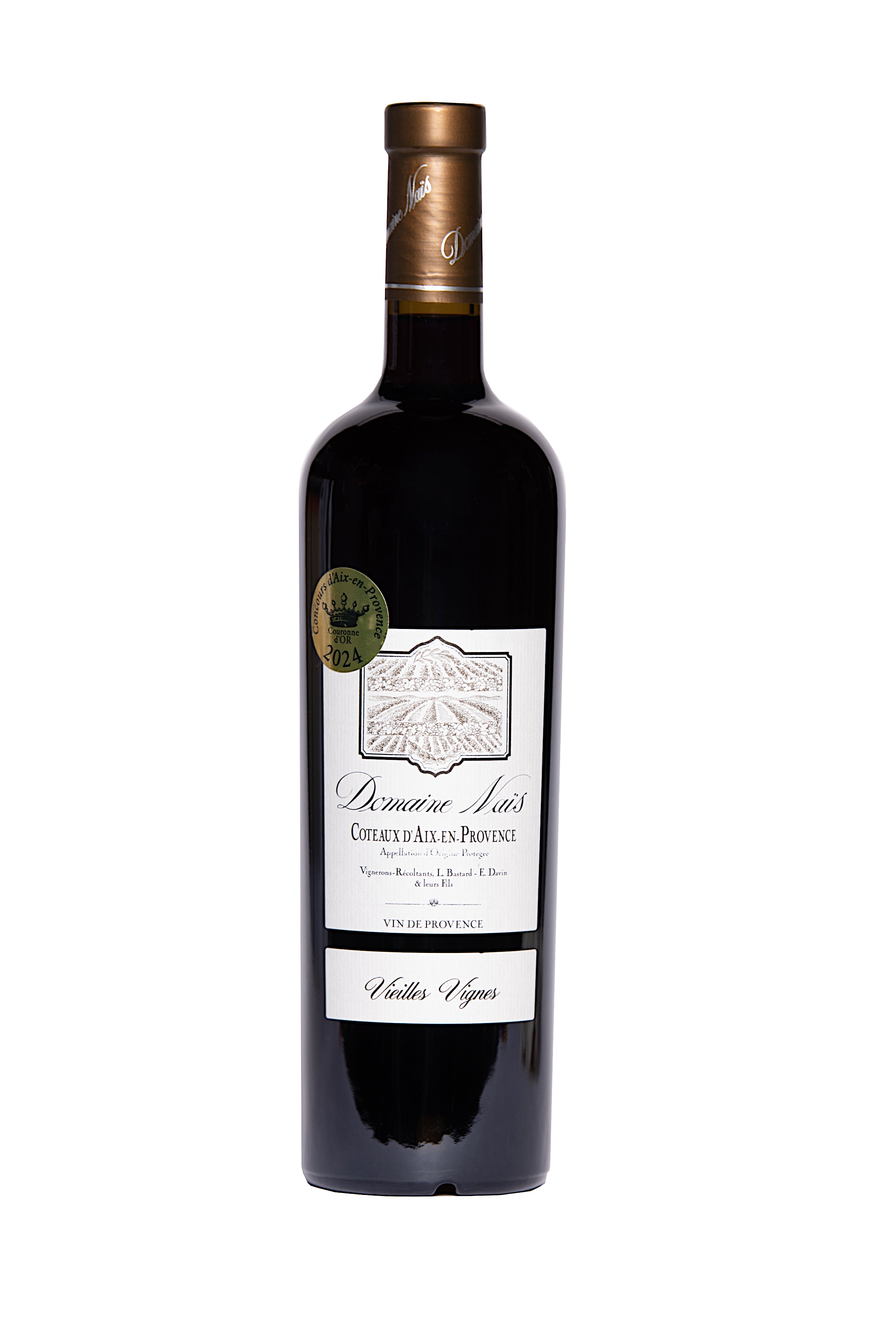 AOP Côteaux d'Aix en Provence Rouge Vieilles Vignes 6 x 75cl