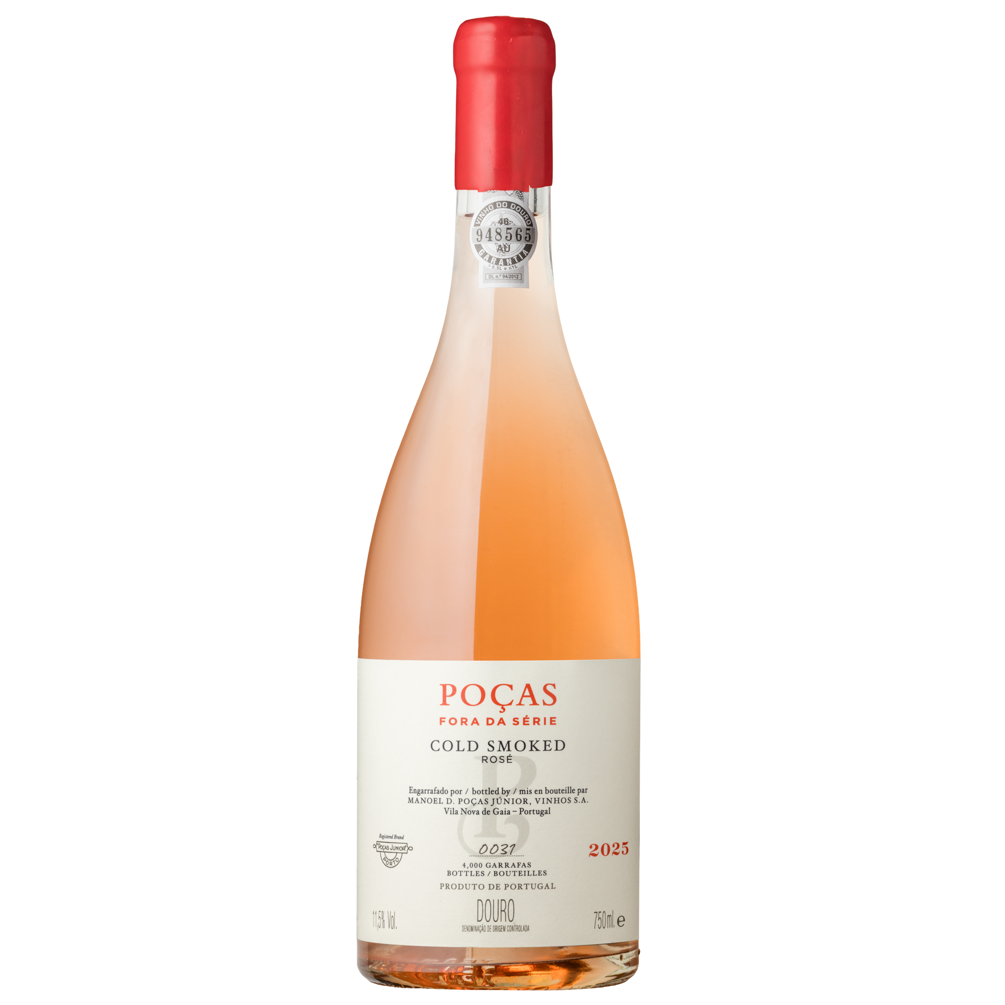 Poças Fora da Série Cold Smoked Rosé