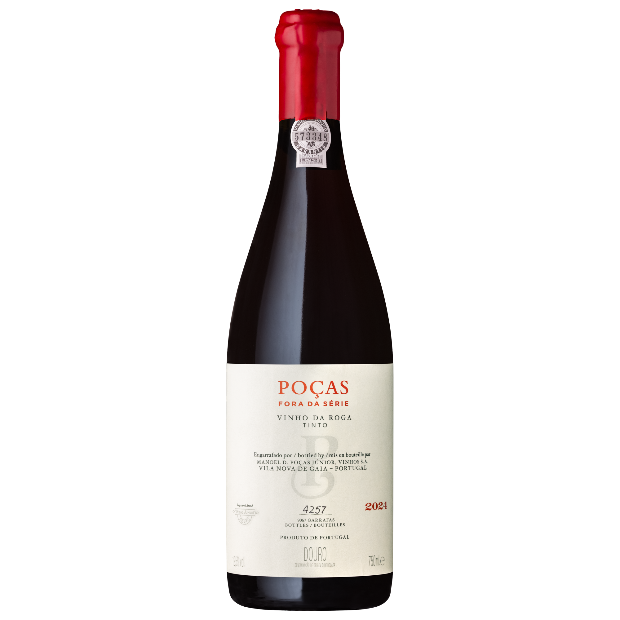 Poças Fora da Série Vinho da Roga Tinto 2024