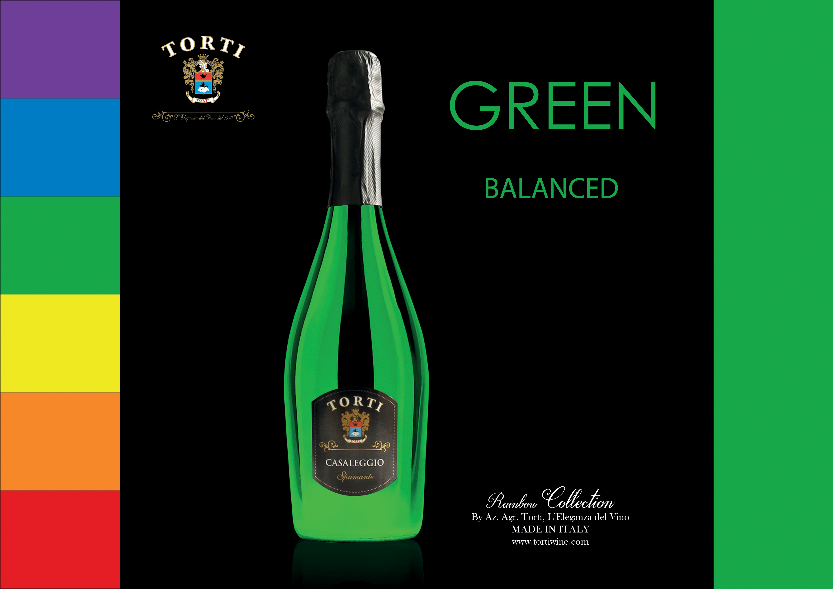 Rainbow Green " VERDE SMERALDO "