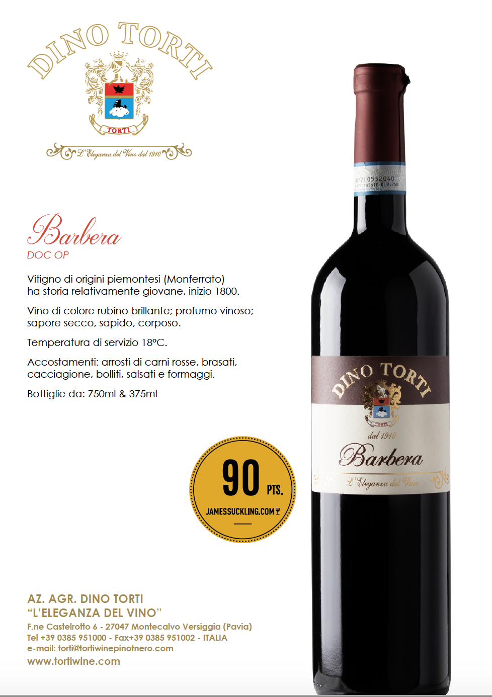 BARBERA “ Dino Torti “