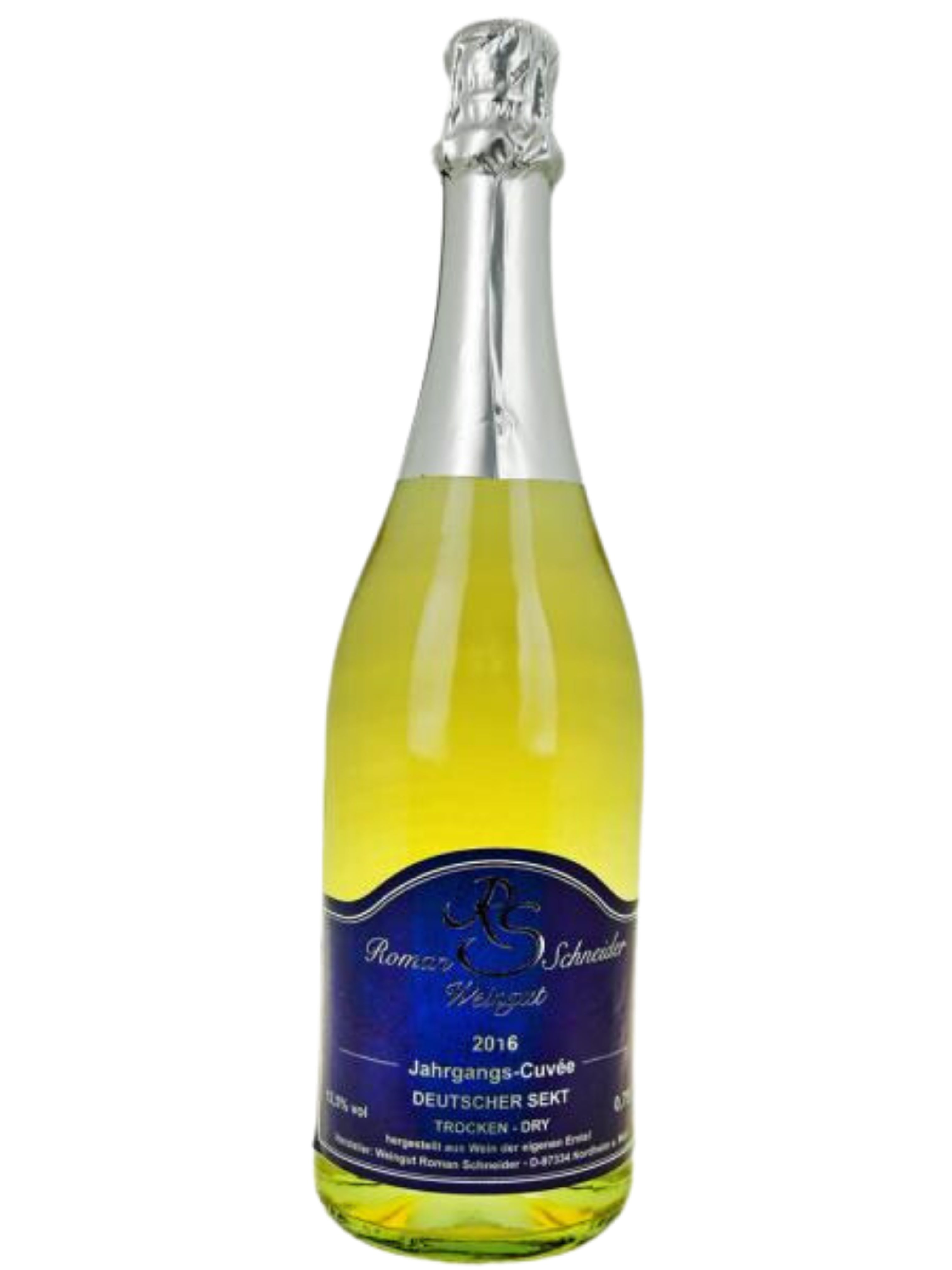 2021 Jahrgangs-CUVÉE -SEKT -Extra dry - Flaschengärung 0,75 L.