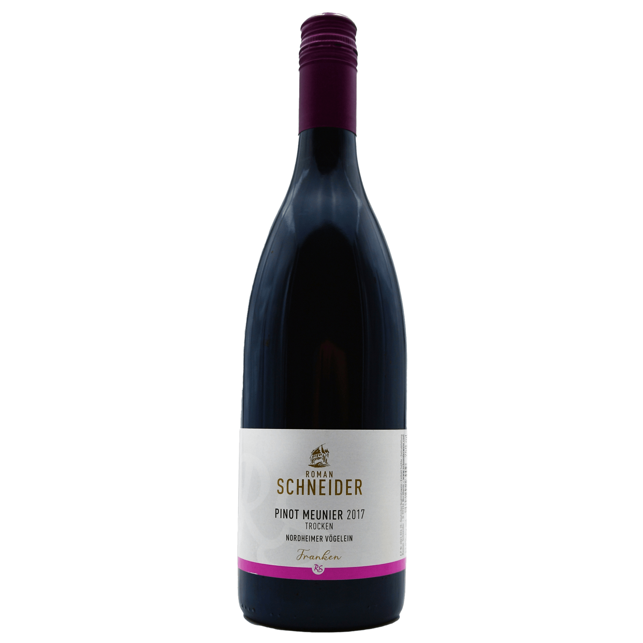 2022 Nordheimer Vögelein PINOT MEUNIER (SCHWARZRIESLING) Qualitätswein -trocken- 0,75 L. FL.