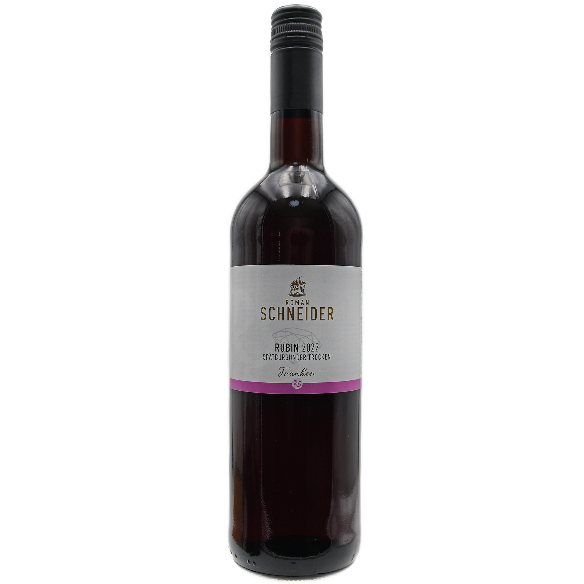 2022 -RUBIN- Spätburgunder Qualitätswein -trocken- 0,75 L. BX