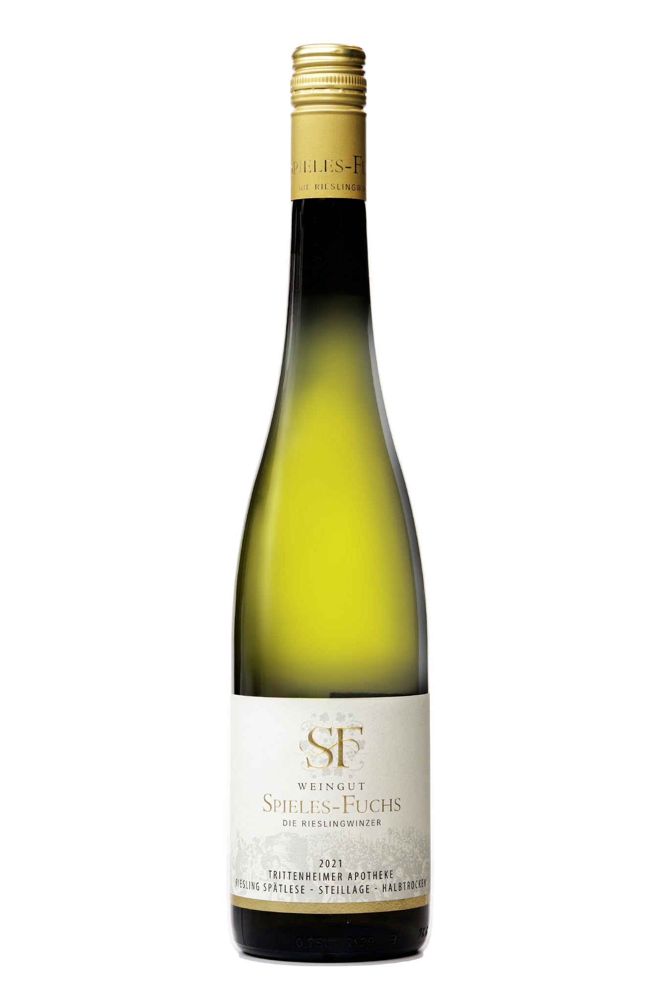 Riesling Spätlese halbtrocken der Trittenheimer Apotheke